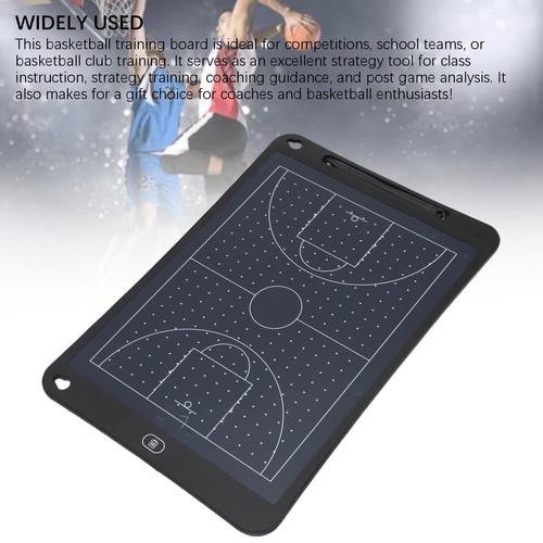 LCD Basketball Coaching Board Digital Basketball Strategy Marker Board Clear - Afbeelding 5 van 12