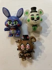 Funko FNaF Mystery Mini Rockstar Bonnie, Nightmare Freddy, GITD Toy Freddy