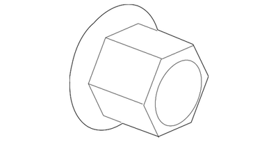 Genuine Nissan Axle Nut 40262-4GA0D | eBay