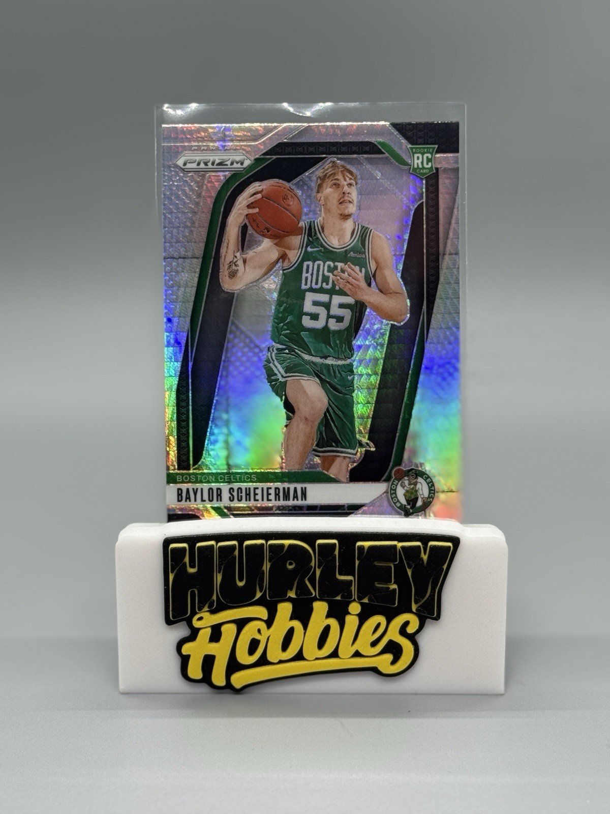 2024-25 Panini Prizm - Baylor Scheierman #236 Hyper Prizm (RC)