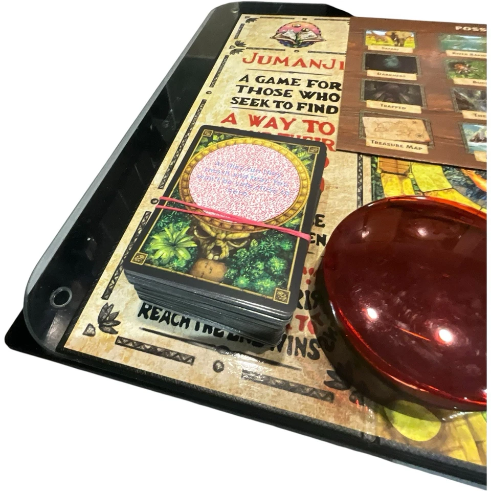 Jumanji The Game Board Game Spin Master Complete Family Adventure UK Edition - Image 4 of 4