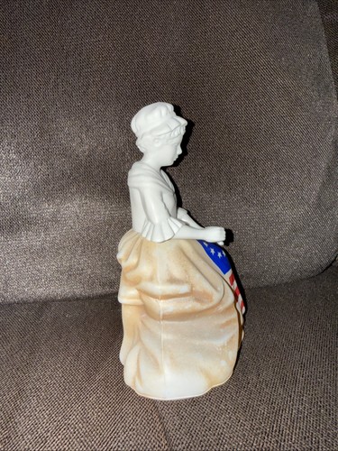 Vintage Avon Betsy Ross Dekanter Sonnett Köln 1976 Bicentennial voll mit Box - Bild 9 von 18