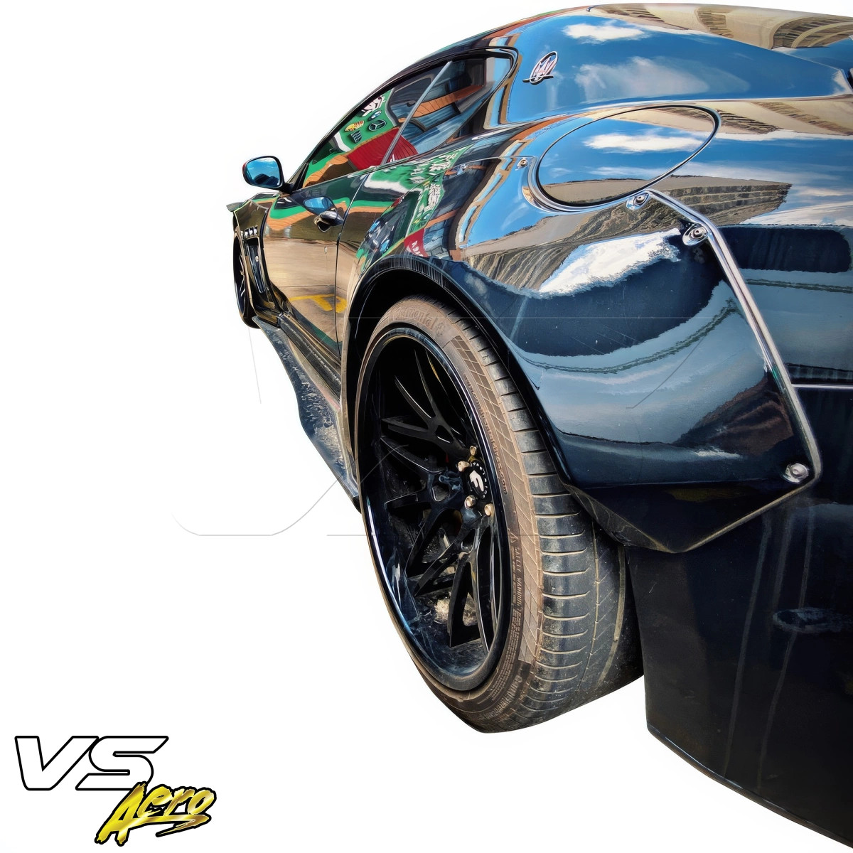 VSaero FRP LBPE Wide Body Fender Flares (rear) 60mm for GranTurismo Maserati 08