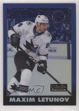 2020 O-Pee-Chee Platinum Retro Rookies Rainbow Blue /149 Maxim Letunov #R-61 0b3