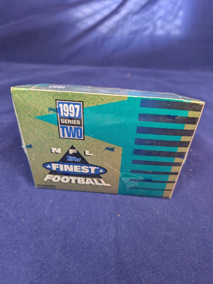 1997 Topps Finest Football Hobby Box Series 2 Factory Sealed - Image 3 of 4