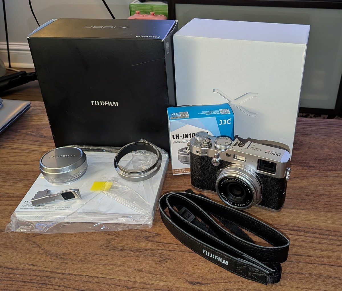 X100f X100p Fuji Fujifilm Fuji X100F Silver Shutter Count 11,400