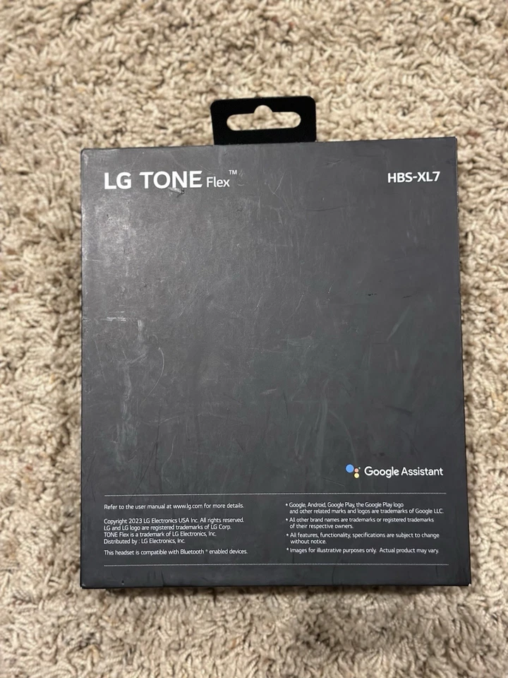 Auriculares Bluetooth LG Tone Flex Hi-Fi Premium (HBS-XL7) Foto 2 de 2