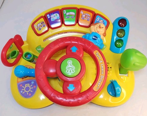 VTech Turn and Learn Driver Steering Wheel Toy Educational Toy