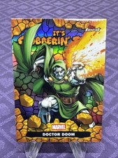 2026 Topps Finest Fantastic Four Doctor Doom #CT-05 It's Clobberin' Time