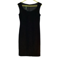 Lauren Ralph Lauren Black Sleeveless Sheath Dress Size 4 Classic Workwear Covkta