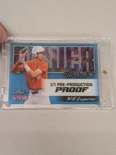 2024 Leaf Vivid Will Gasparino Power Brokers 1/1 Pre-Production Proof