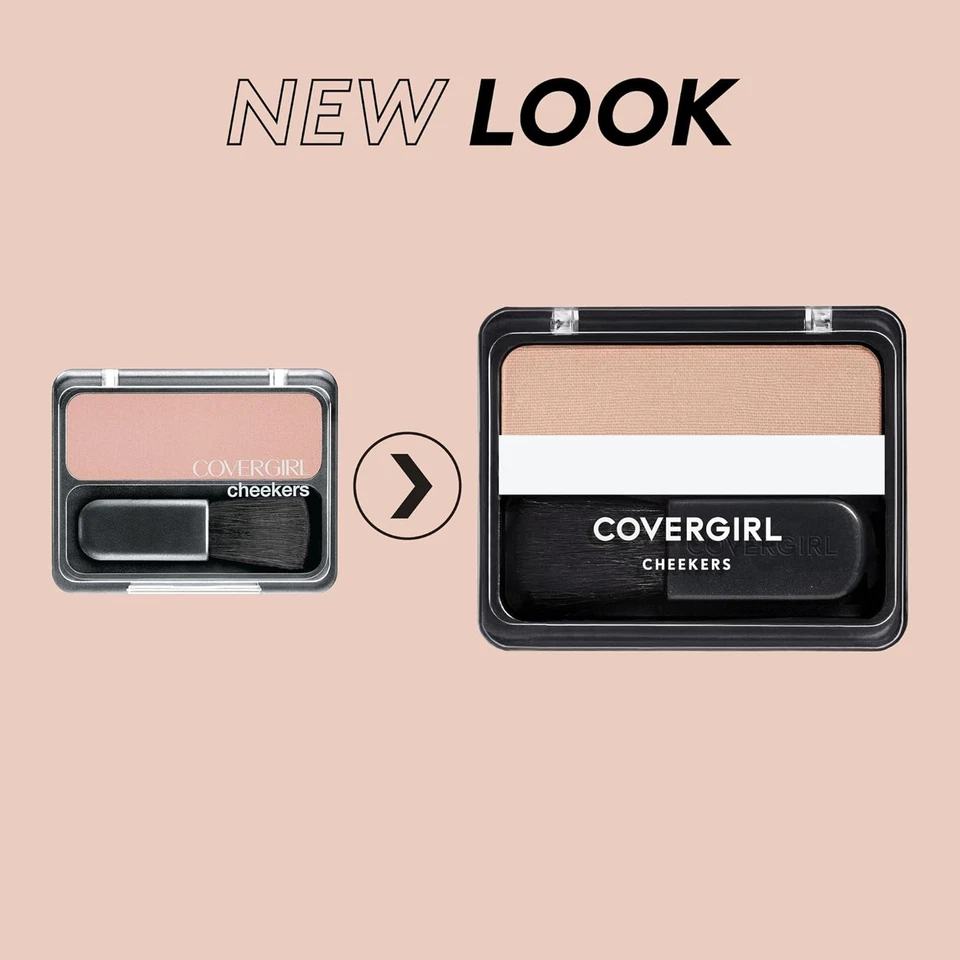 COVERGIRL Cheekers Blush, Soft Blendable Lightweight Powder for a Natural Look - Image 2 of 4