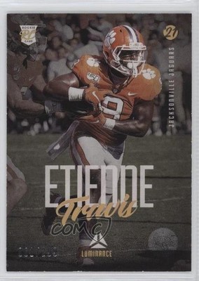 2021 Panini Luminance Rookie Gold 61/299 Travis Etienne Jr #146 Rookie RC 12yh