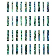 40x Abalone Guitar Purfling Binding Inlay 7/8"x1/8"x1/16" 23x3x1.5mm Luthier