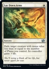 Lay Down Arms -Foil Near Mint MTG The Brothers' War