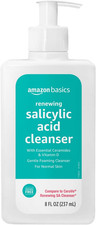 Exfoliating Face Wash Cleanser, Renewing Salicylic Acid with Ceramides Vitamin