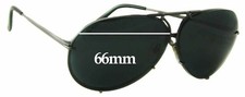 SFx Replacement Sunglass Lenses fits Porsche P 8478 - 66mm Wide