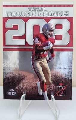 2024 Topps Signature Class Football Zone Out #ZO-1 Jerry Rice