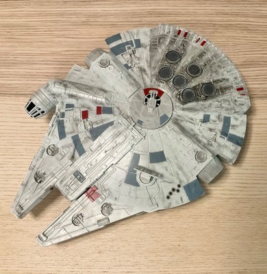 Video! Disney Star Wars Revell Millennium Falcon W/Lights Sounds & New Batteries
