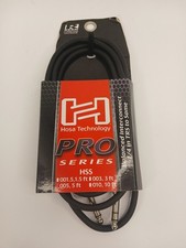 Hosa Hss-005 Pro Balanced Interconnect Cable Cord Rean1/4 Trs Same 15tf