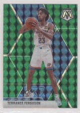 2019-20 Panini Mosaic Green Prizm Terrance Ferguson #183 01jx