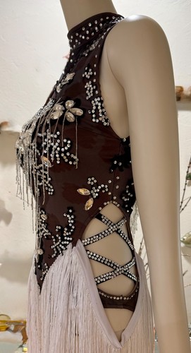 ballroom dance competition dress latin/rhythm