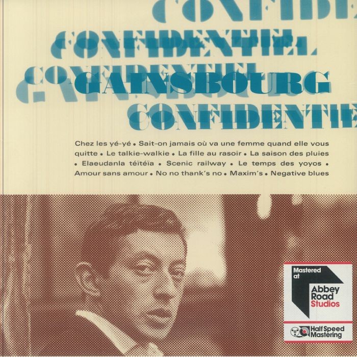 GAINSBOURG, Serge - Confidentiel (half speed remastered) - Vinyl (LP)