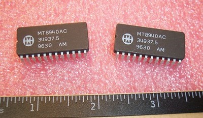 QTY (5) MT8940AC MITEL 24 PIN CERAMIC DIP PACKAGE T1/ CEPT DIGITAL TRUNK PLL NOS