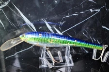 Bagley Shark King Mackerel Musky Fishing Lure shiny chrome fishing lure