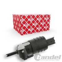 Febi Bilstein SCHEIBEN-WASCHWASSERPUMPE Dualpumpe Passend FüR Nissan Almera
