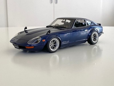 IGNITION MODEL 1/18 Nissan Fairlady 240ZG blau Diecast Car Model
