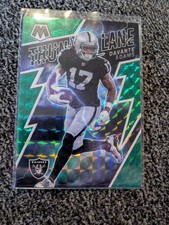 2022 Panini Mosaic - Thunder Lane Davante Adams #TL-9 Green Mosaic Prizm