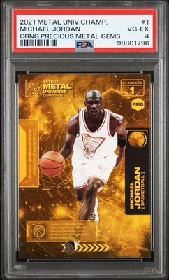 2021 Skybox Metal Universe Champions - Michael Jordan #1 Precious 