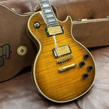 Gibson Les Paul Custom Honey Burst con custodia rigida 4,16 kg 1992 Chitarra elettrica