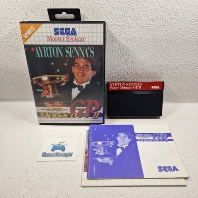 Ayrton Sennas Super Monaco GP II - Sega Master System - PAL Deutsch - OVP