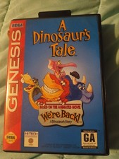 A Dinosaur's Tale Sega Genesis With Manuel