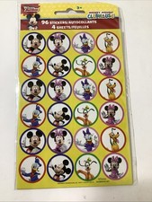 Disney Junior Mickey Mouse Clubhouse Stickers 4 Sheets 96 Stickers