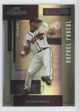 2004 Playoff Prestige Xtra Bases Purple 89/150 Rafael Furcal #22 0q3