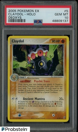 2005 Pokemon EX Deoxys Claydol-Holo 5