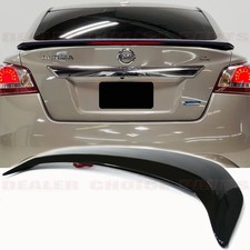 Spoiler For 2013 2014 2015 Nissan Altima 4d Factory Style Wing Wled Gloss Black