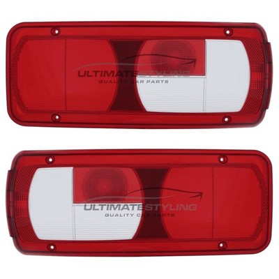 Rear Light Lens Fits DAF CF XF Truck 2012-> Back Tail Lamps 1 Pair Left & Right