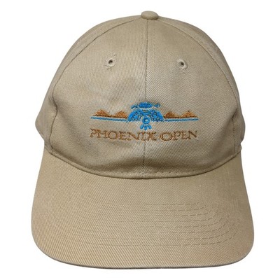 Phoenix Open Smith's Smitty's Snapback Cap Beige One Size Embroidered Toppers