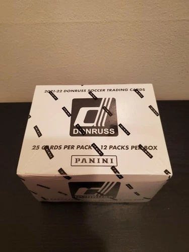 2021-22 Panini Donruss Road to Qatar Soccer Factory Sealed Cello Box 300 Cards!