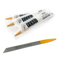 Jeweller's Gravers HSS Graver Stone Setting Engraving Onglette, Flat, Knife Edge