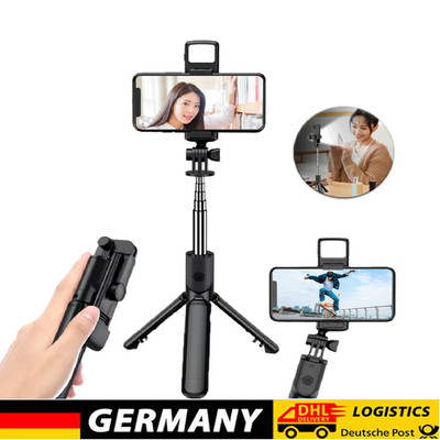 3 in1 Bluetooth Smartphone Handy Selfie Stick Stativ Tripod Selfie Selfie-Stange