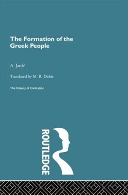 Jarde - Formation of the Greek People - paperback or softback - X555z