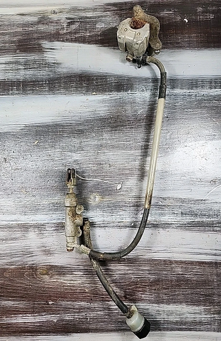 1991 - 1997 Kawasaki KX80 KX 80 Rear Brake System Caliper Master Cylinder