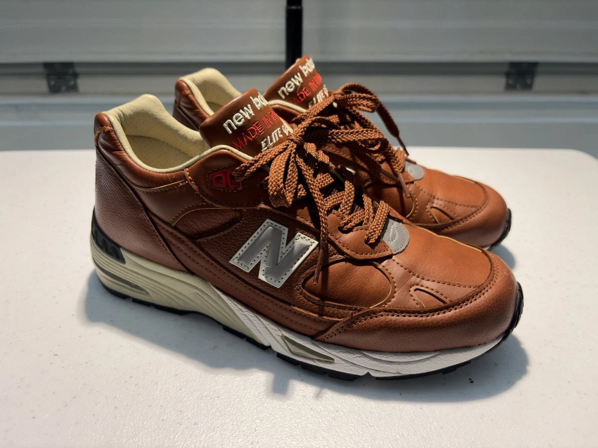 New Balance 991 Made in England Elite Gent Pack - Burnt Orange for