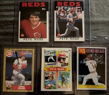 Pete Rose Collection - Near Mint Pete Rose Topps 1986/87