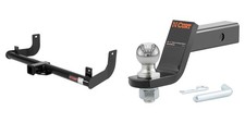 Curt Trailer Hitch Tow Cargo Package 2in Receiver Ball Mount Pin Clip 13371